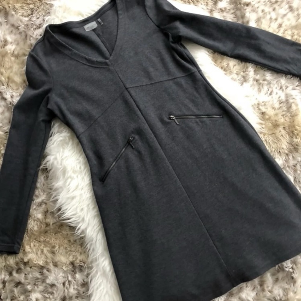 Athleta grey dress.